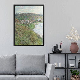 Obraz w ramie Claude Monet Krajobraz Vetheuil Reprodukcja obrazu