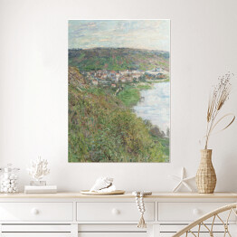Plakat Claude Monet Krajobraz Vetheuil Reprodukcja obrazu