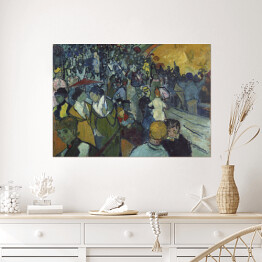Plakat Vincent van Gogh Widzowie na arenie w Arles. Reprodukcja