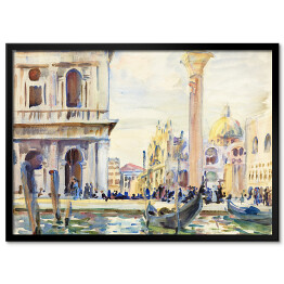 Obraz klasyczny John Singer Sargent The Piazzetta. Reprodukcja obrazu