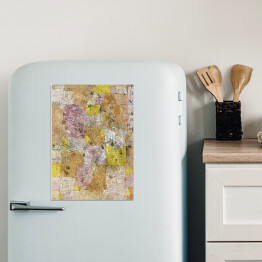 Magnes dekoracyjny Paul Klee Suburban idyll Reprodukcja obrazu