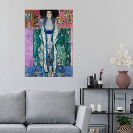 Plakat samoprzylepny Gustav Klimt Portret Adele Bloch-Bauer. Reprodukcja