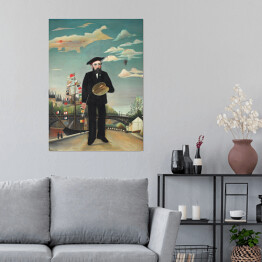 Plakat samoprzylepny Henri Rousseau "Myself Portrait"