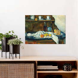 Plakat samoprzylepny Paul Cézanne "Bufet" - reprodukcja