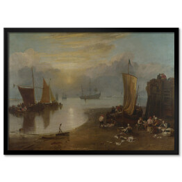 Obraz klasyczny William Turner "Wschodzące słońce" - reprodukcja