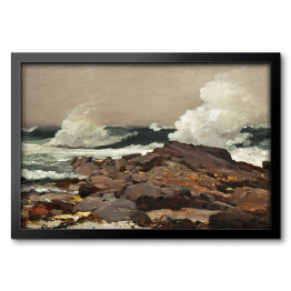 Obraz w ramie Winslow Homer. Eastern Point. Reprodukcja