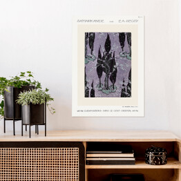 Plakat Botaniczny plakat Art Deco