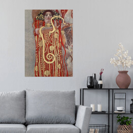 Plakat Gustav Klimt Hygieia. Reprodukcja obrazu