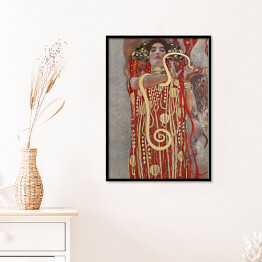 Plakat w ramie Gustav Klimt Hygieia. Reprodukcja obrazu