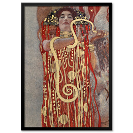 Plakat w ramie Gustav Klimt Hygieia. Reprodukcja obrazu