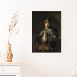 Plakat samoprzylepny Rembrandt Bellona. Reprodukcja