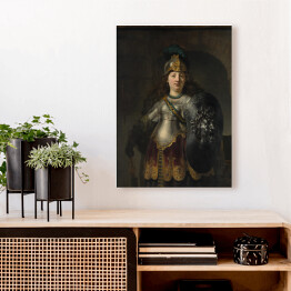 Obraz na płótnie Rembrandt Bellona. Reprodukcja
