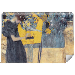 Fototapeta winylowa zmywalna Gustav Klimt "Muzyka" - reprodukcja