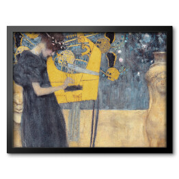 Obraz w ramie Gustav Klimt "Muzyka" - reprodukcja