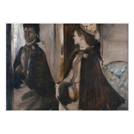 Edgar Degas "Pani Jeantaud przed lustrem" - reprodukcja