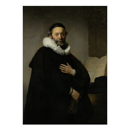 Rembrandt "Portret Jana Wttenbogaerta" - reprodukcja
