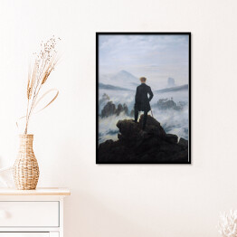 Plakat w ramie Caspar David Friedrich "Wanderer above the sea of fog"