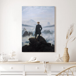 Obraz na płótnie Caspar David Friedrich "Wanderer above the sea of fog"