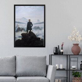 Obraz w ramie Caspar David Friedrich "Wanderer above the sea of fog"