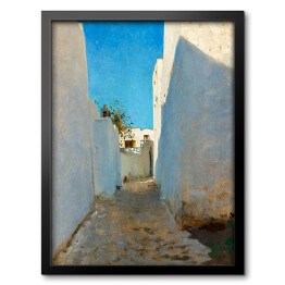 Obraz w ramie John Singer Sargent Ulica Maroka. Reprodukcja obrazu