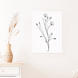 Plakat samoprzylepny Botaniczny minimalizm