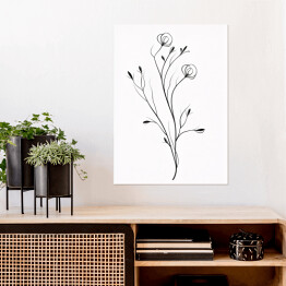 Plakat Botaniczny minimalizm
