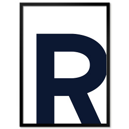 Obraz klasyczny Litera R