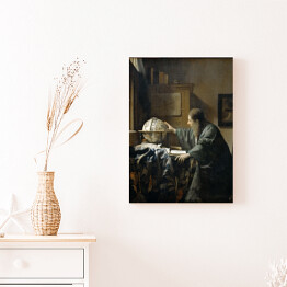 Obraz na płótnie Jan Vermeer "Astronom" - reprodukcja