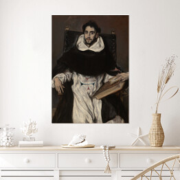 Plakat El Greco "Portret ojca Hortensia" - reprodukcja