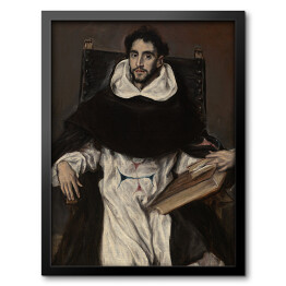 Obraz w ramie El Greco "Portret ojca Hortensia" - reprodukcja