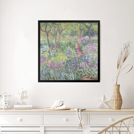 Obraz w ramie Claude Monet Ogród Artysty w Giverny Reprodukcja obrazu