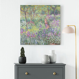 Obraz klasyczny Claude Monet Ogród Artysty w Giverny Reprodukcja obrazu
