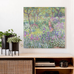 Obraz na płótnie Claude Monet Ogród Artysty w Giverny Reprodukcja obrazu
