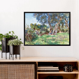 Obraz w ramie John Singer Sargent Olive Trees, Corfu Reprodukcja