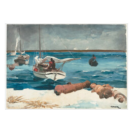 Plakat samoprzylepny Winslow Homer Nassau Reprodukcja