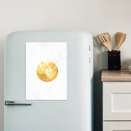 Magnes dekoracyjny Złote planety - Pluton