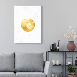Obraz klasyczny Złote planety - Pluton