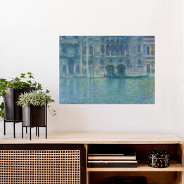Plakat Claude Monet Palazzo da Mula Wenecja Reprodukcja obrazu