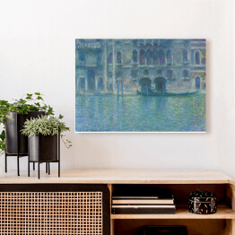 Obraz na płótnie Claude Monet Palazzo da Mula Wenecja Reprodukcja obrazu
