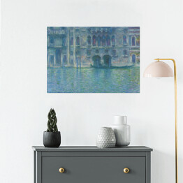 Plakat samoprzylepny Claude Monet Palazzo da Mula Wenecja Reprodukcja obrazu