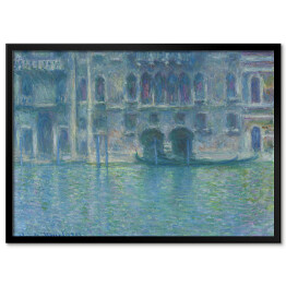 Plakat w ramie Claude Monet Palazzo da Mula Wenecja Reprodukcja obrazu