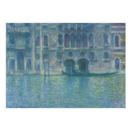 Plakat Claude Monet Palazzo da Mula Wenecja Reprodukcja obrazu