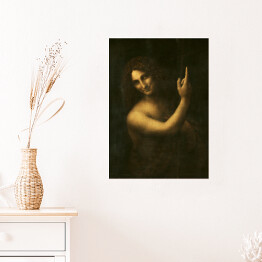 Plakat Leonardo da Vinci Jan Chrzciciel Reprodukcja obrazu