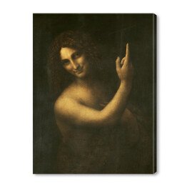 Obraz na płótnie Leonardo da Vinci Jan Chrzciciel Reprodukcja obrazu