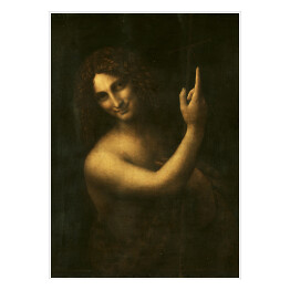Plakat Leonardo da Vinci Jan Chrzciciel Reprodukcja obrazu