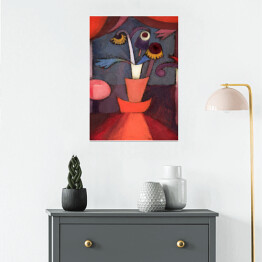 Plakat samoprzylepny Paul Klee Autumn Flower Reprodukcja obrazu