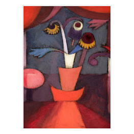 Plakat Paul Klee Autumn Flower Reprodukcja obrazu