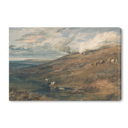 William Turner "Dartmoor - źródło rzek Tamar i Torridge" - reprodukcja