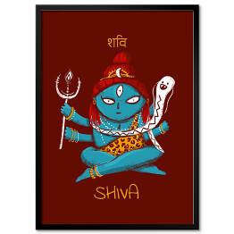 Obraz klasyczny Shiva - mitologia hinduska