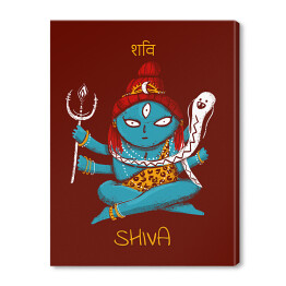 Obraz na płótnie Shiva - mitologia hinduska